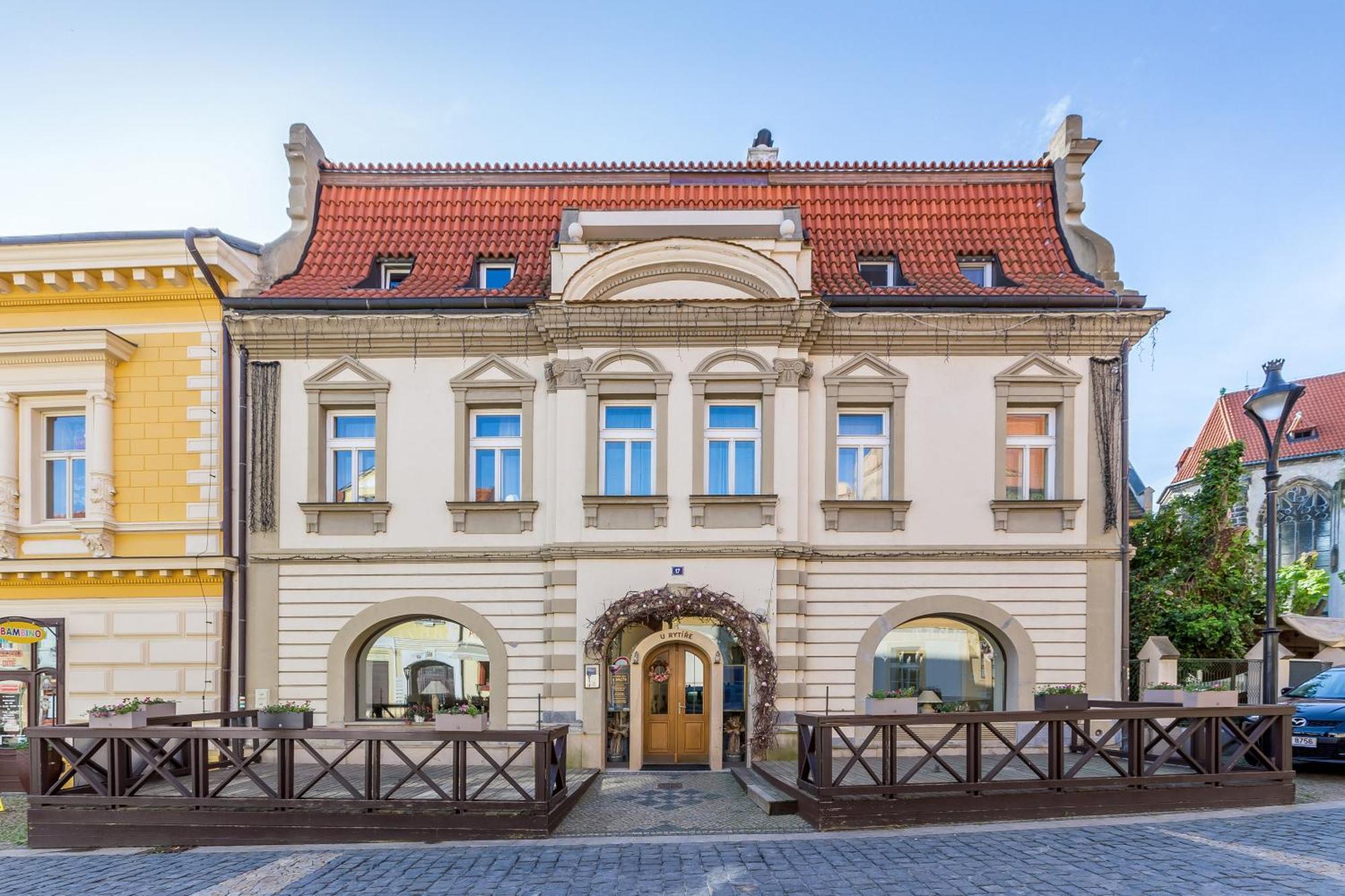 Hotel U Rytire Mělník Extérieur photo